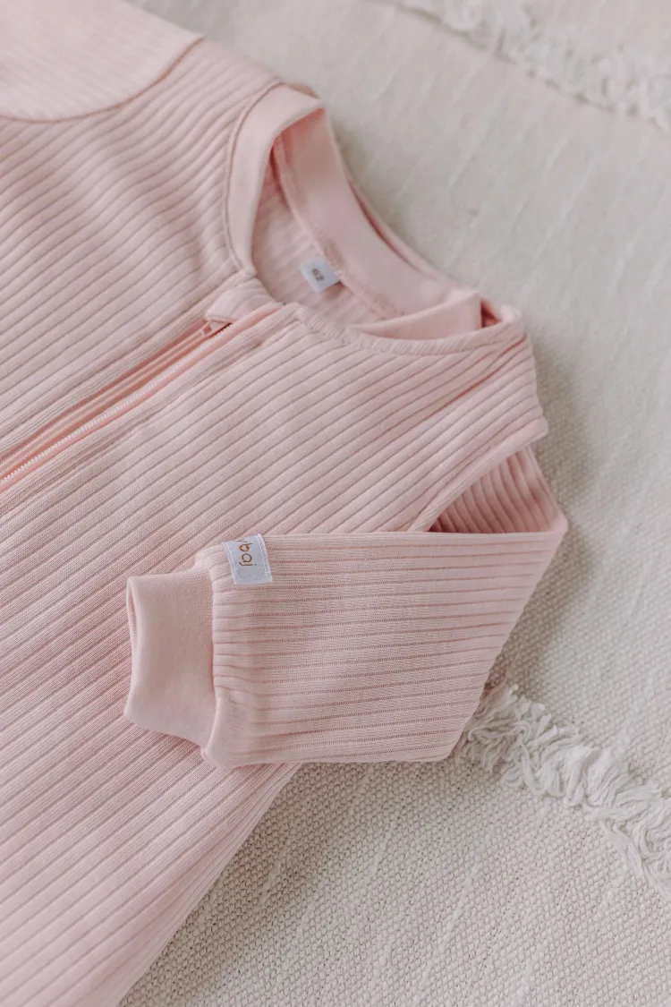 Śpiworek do spania 1,5 tog Prążek różowy