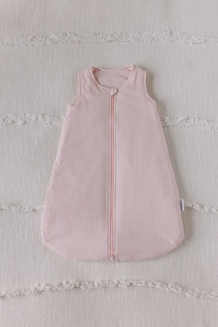 Śpiworek do spania 1,5 tog Prążek różowy