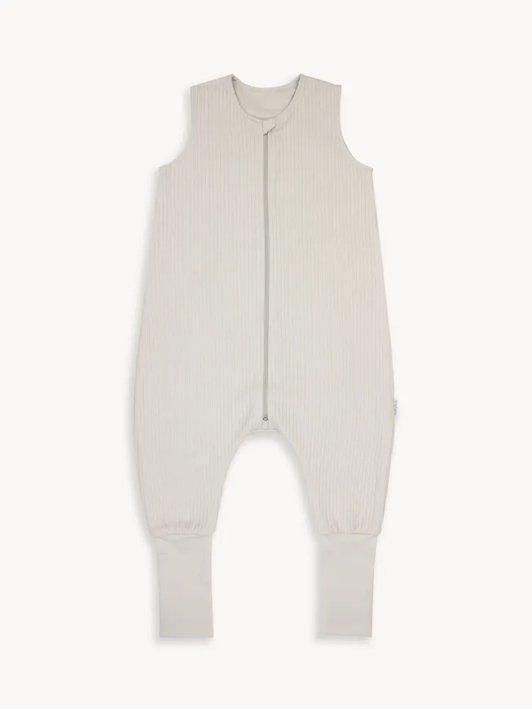 Śpiworek z nogawkami 0,5 tog Prążek jasny beż